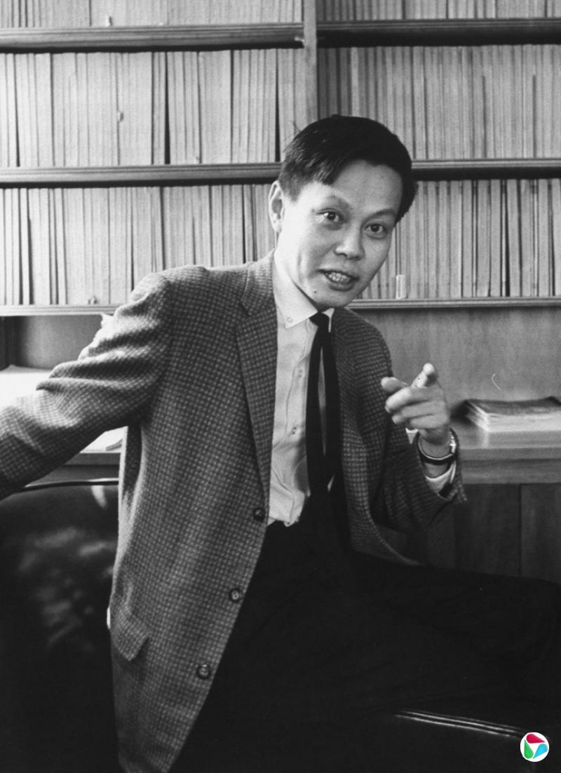 1963年的物理学家杨振宁。他的同事弗里曼·戴森曾说,杨振宁对数学之美的敏锐感受“能将他最不起眼的计算都化为微型艺术品”。