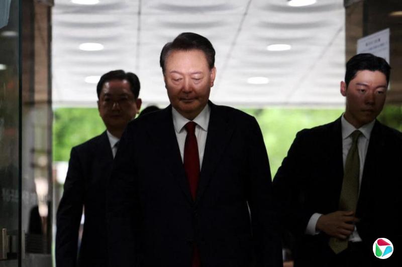 尹锡悦因涉妨害执行公务等罪名 被独检组求刑10年