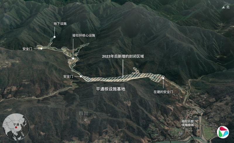 来源:Google Earth的合成3D图像。