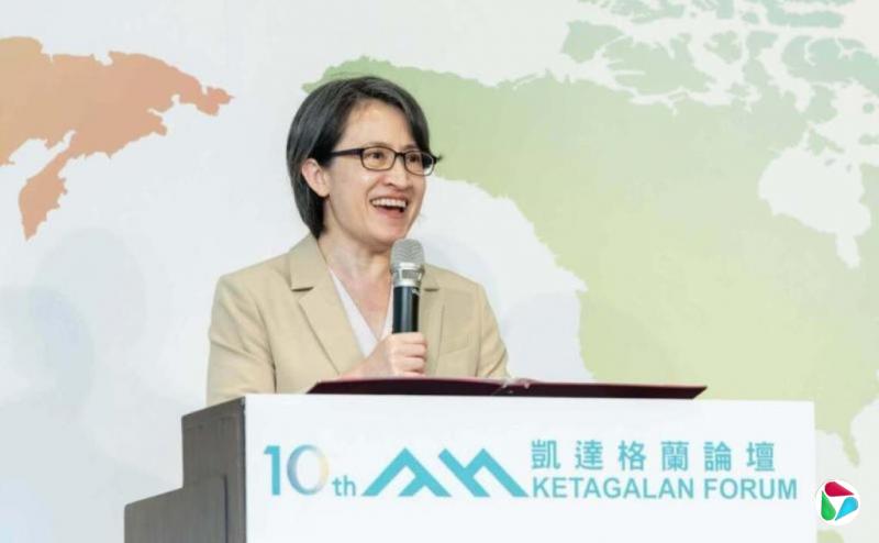 萧美琴:台湾是区域稳定重要力量 非任由威权摆布的孤岛