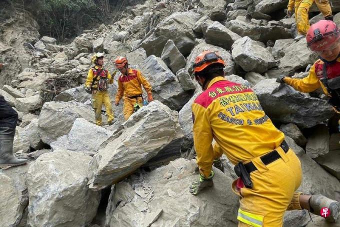 台湾地震死亡人数再增两名 失联人数上升至18人