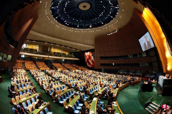联合国大会通过巴勒斯坦入联决议