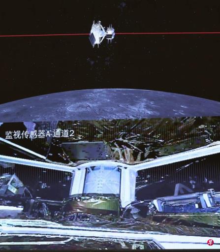 嫦娥六号完成月球轨道交会对接