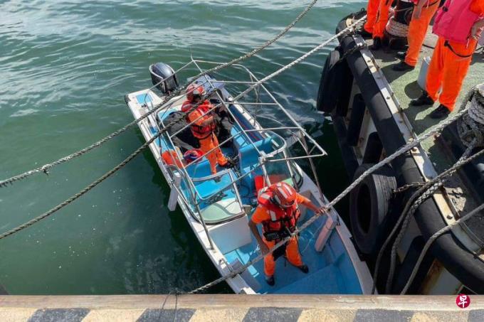 大陆男子乘快艇抵台淡水河口 台海巡称误判共惩处10人