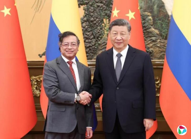 哥伦比亚正式签约加入中国“一带一路”倡议