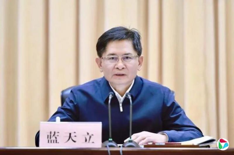 涉嫌严重违纪违法,蓝天立辞去广西壮族自治区政府主席职务、被罢免全国人大代表职务