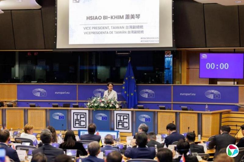 萧美琴赴欧发表演说:台海和平稳定对全球稳定至关重要
