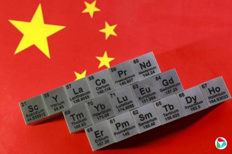 中国6月稀土出口同比降34%
