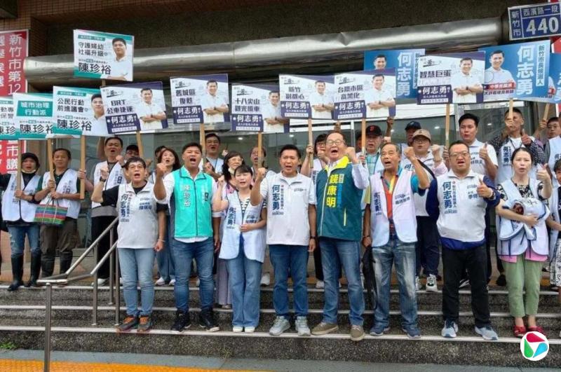 无视蓝白合 何志勇参选新竹市长恐被国民党开除党籍