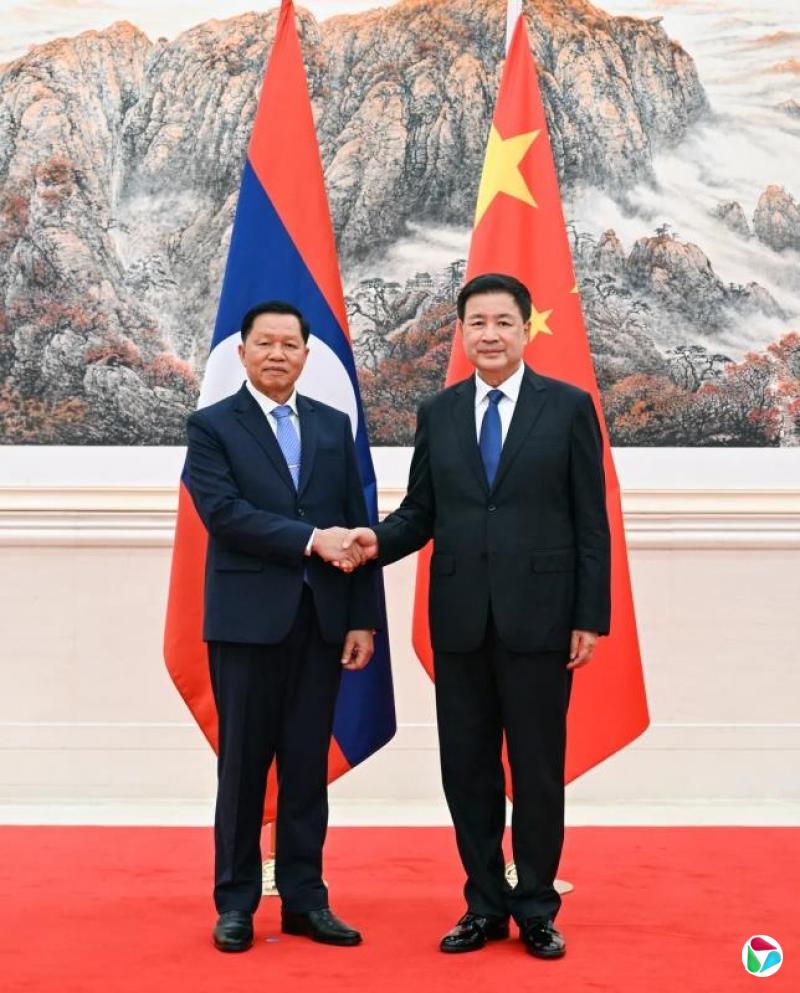王小洪:愿同老挝加大中老铁路安保合作力度