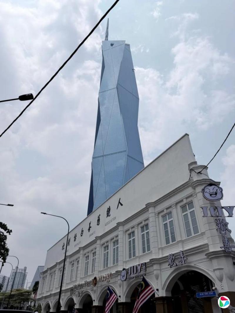 吴汉钧:默迪卡118与百年老街相映成趣